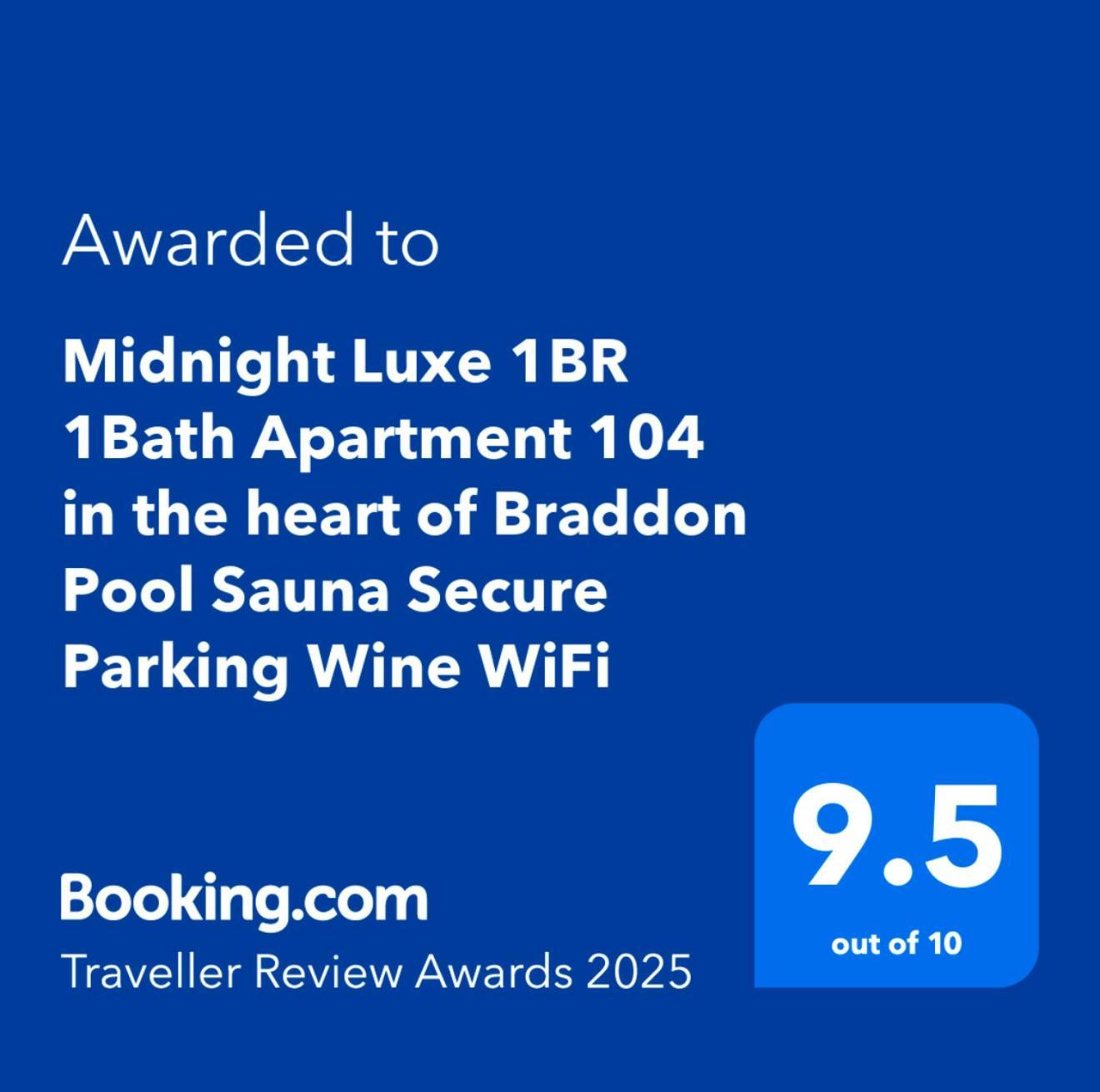 Midnight Luxe 1Br 1Bath Apartment 104 In The Heart Of Braddon Pool Sauna Secure Parking Wine Wifi แคนเบอร์รา ภายนอก รูปภาพ